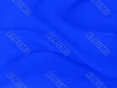 Texture of rich blue silk