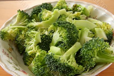 Broccoli pieces