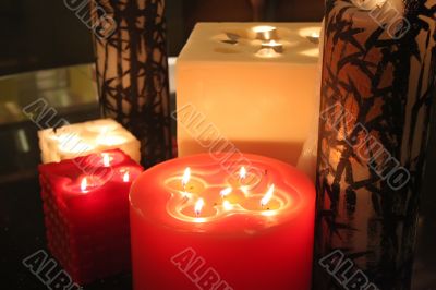 Ornamental candles