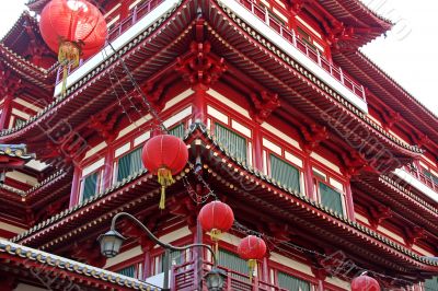 Traditional chinese temple