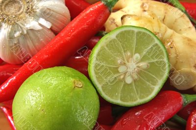 Asian cooking ingredients