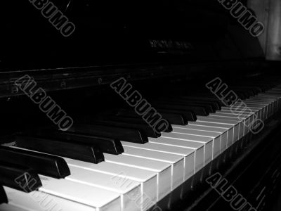 Piano in a classical style