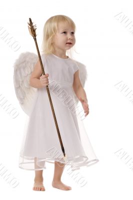 angel with Cupid arrow