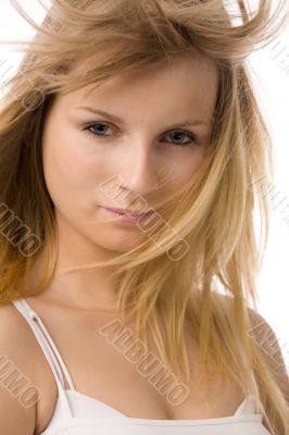 young woman portrait young woman portrait