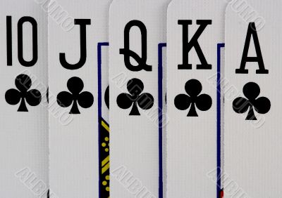 Royal Flush - Clubs Royal Flush - Clubs