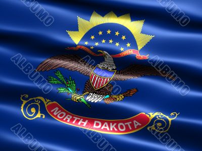 Flag of the state of North Dakota