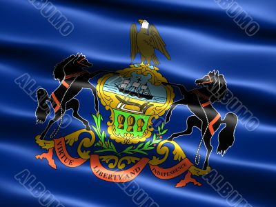 Flag of the state of Pennsylvania