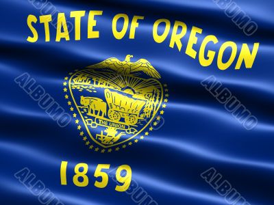 Flag of the state of Oregon