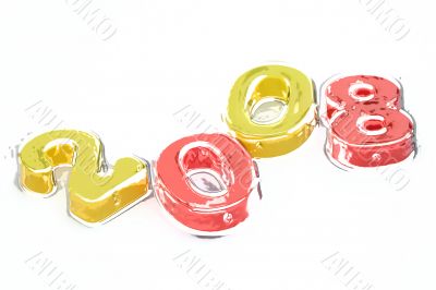 Close-up of numbers !