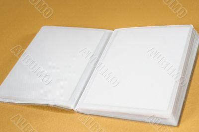 Photo Album with copy space