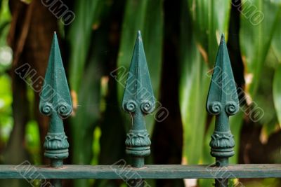 Queens Park Steel Fence