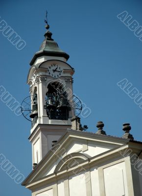 White bell tower