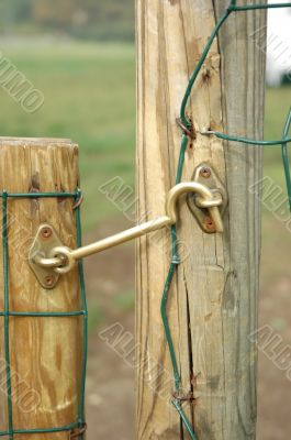 Closed gate