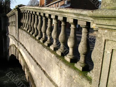 Bridge pillars