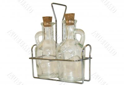 Two small decanters Two small decanters