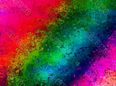 Highly colourful background
