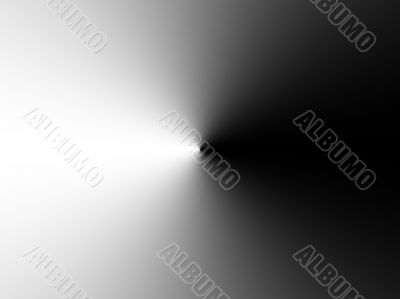 Black and white abstract