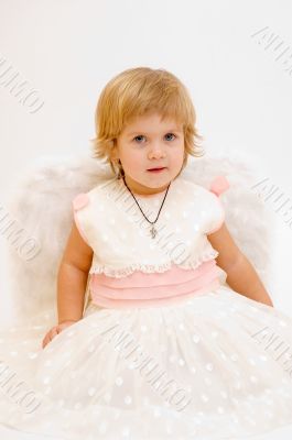 little angel girl