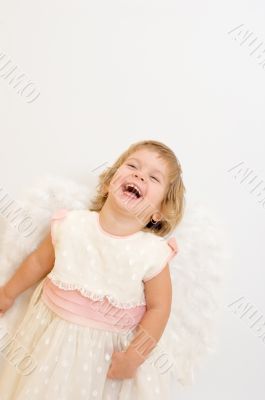 little angel girl