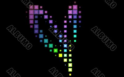 Little abstract square shapes Little abstract square shapes