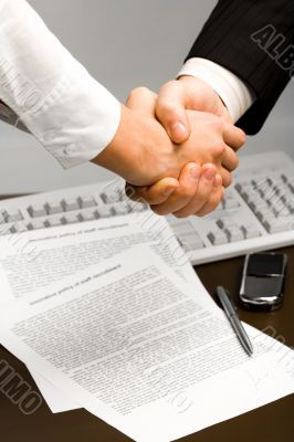 Successful handshake