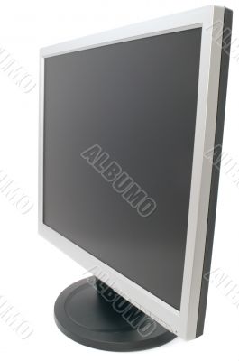monitor macro on white