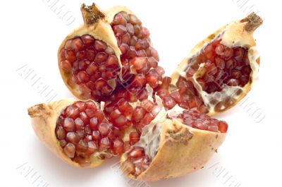 ripe pomegranate