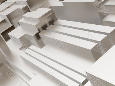 metallic cubic surface metallic cubic surface
