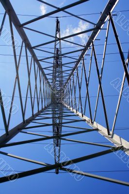Inside Power Pole