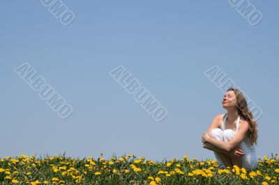 Enjoying sunshine