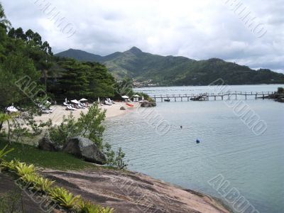 Beach in Brazil