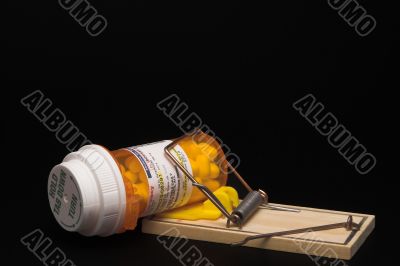 Prescription Medication in a Mouse Trap