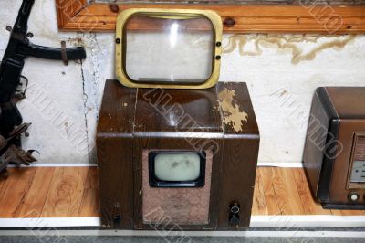 Old television set