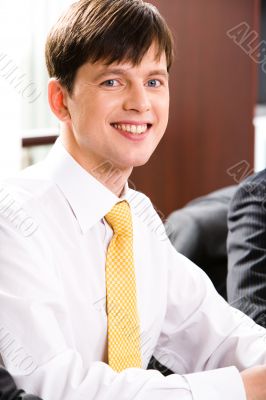 Smiling man