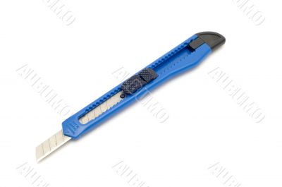 Blue paper cut knife