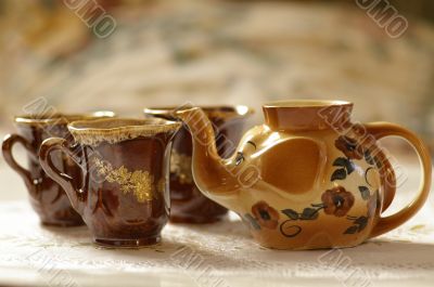 Cups for the tea Cups for the tea