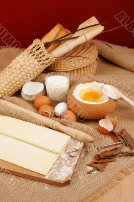 Baking ingredients preparation