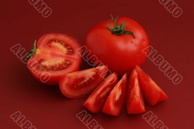 Ripe tomatoes