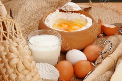 Baking ingredients preparation