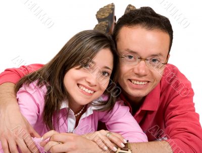casual happy couple casual happy couple