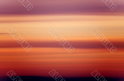 blured background - sunset colors