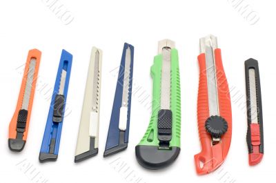 colored knife