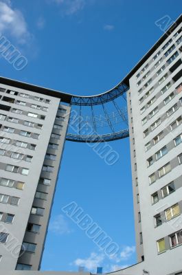 Modern exhibition, office and hotel building