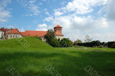 palace of polish king at krakow