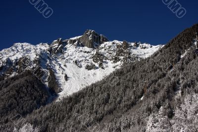 Chamonix mountains