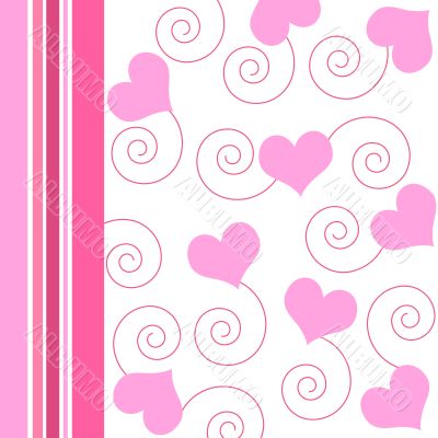 Hearts and spirals Hearts and spirals