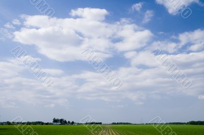 Big sky of Indiana