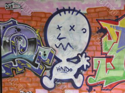 illegal graffiti