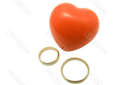 valentines gold rings