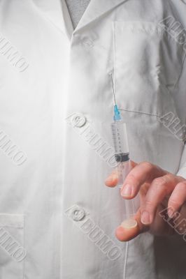 Doctor with a Syringe